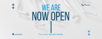 Dental Clinic Opening Facebook Cover