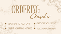 Elegant Marble Order Instructions Facebook Event Cover