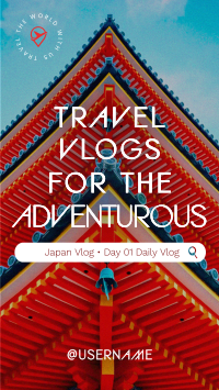 Travel Vlogs Japan Instagram Reel