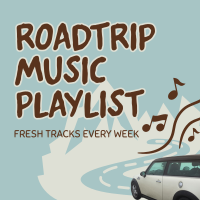 Roadtrip Music Playlist Instagram Post