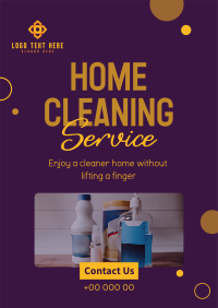 Cleaning Done Right Poster