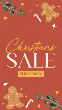 Rustic Christmas Sale Instagram Story
