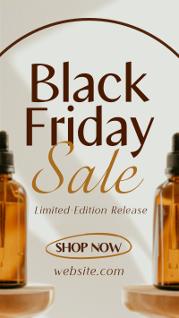 Black Friday Skin Care Sale Instagram Reel Design