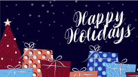 Snowy Holidays Facebook Event Cover