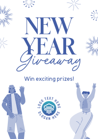 New Year's Giveaway Flyer