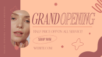 Salon Grand Opening Animation