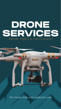 Aerial Drone Service Facebook Story