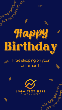 Elegant Birthday Instagram Story Design