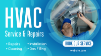 HVAC Technician Animation