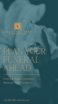 Funeral Home Instagram Story example 1