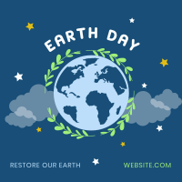 Restore Earth Day Instagram Post