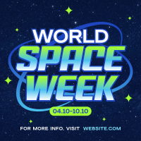 Y2K Space Week Instagram Post Image Preview