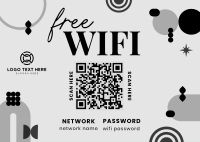 Wifi Zone Postcard example 1