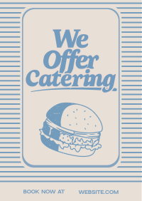 Vintage Retro Restaurant Poster