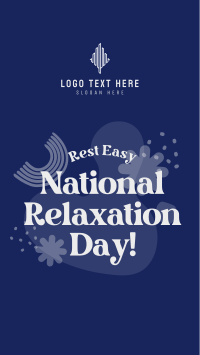 National Relaxation Day Greeting TikTok Video