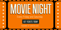 Movie Night Strip Twitter Post