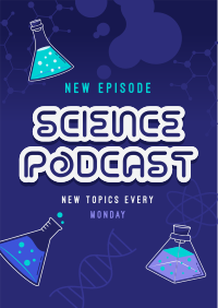 Science Education Podcast Flyer