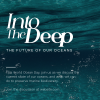 Into The Deep Linkedin Post Design