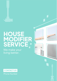 House Modifier Service Flyer