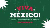 Viva Mexico Flag Animation