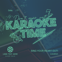 Join Karaoke Time Instagram Post