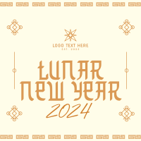 Generic Chinese New Year Linkedin Post Design