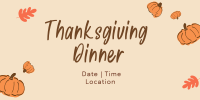 Thanksgiving Dinner Twitter Post