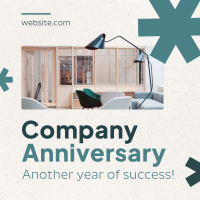 Minimalist Company Anniversary Instagram Post Image Preview