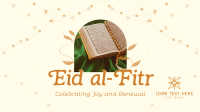 Blessed Eid Mubarak Facebook Event Cover