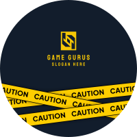 Caution Tape Instagram Profile Picture Image Preview