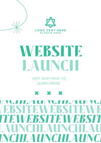 Website Announcement Flyer