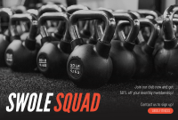 Swole Squad Pinterest Cover Image Preview