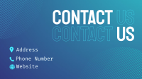 Smooth Corporate Contact Us Facebook Event Cover