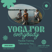 Yoga For Everybody Instagram Post