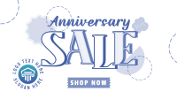 Hippie Anniversary Sale Facebook Event Cover