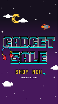 Retro Gadget Sale Instagram Reel Image Preview