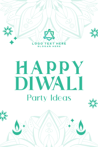 Happy Diwali Party Ideas Pinterest Pin