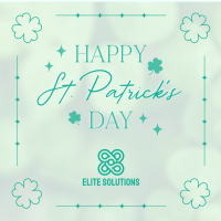 St. Patrick's Day Elegant Instagram Post