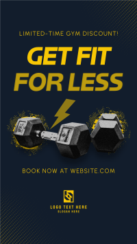 Gym Membership Discount Facebook Story