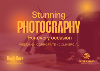 Events Photography Services Postcard Image Preview