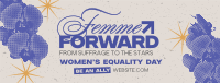 Femme Equality Greeting Facebook Cover Design