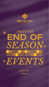 End of Season Events TikTok Video