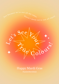 Mardi Rainbow  Poster