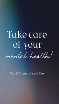 Mental Health Awareness Facebook Story