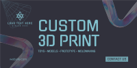 Professional 3D Printing  Twitter Post