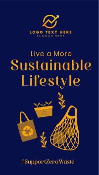 Sustainable Living Instagram Story