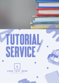 Kiddie Tutorial Service Flyer