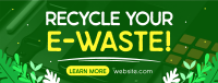 Recycle your E-waste Facebook Cover Image Preview