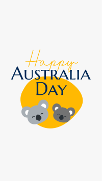 Happy Australia Day Instagram Story