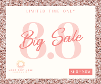 Glittering Sale Facebook Post